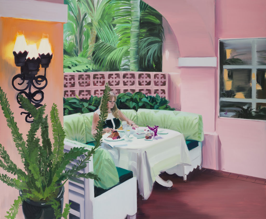 Painting by Caroline Walker