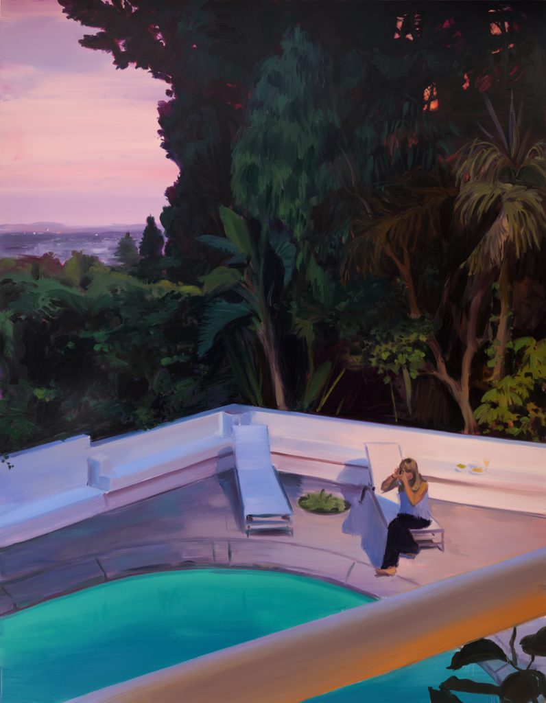 Painting by Caroline Walker