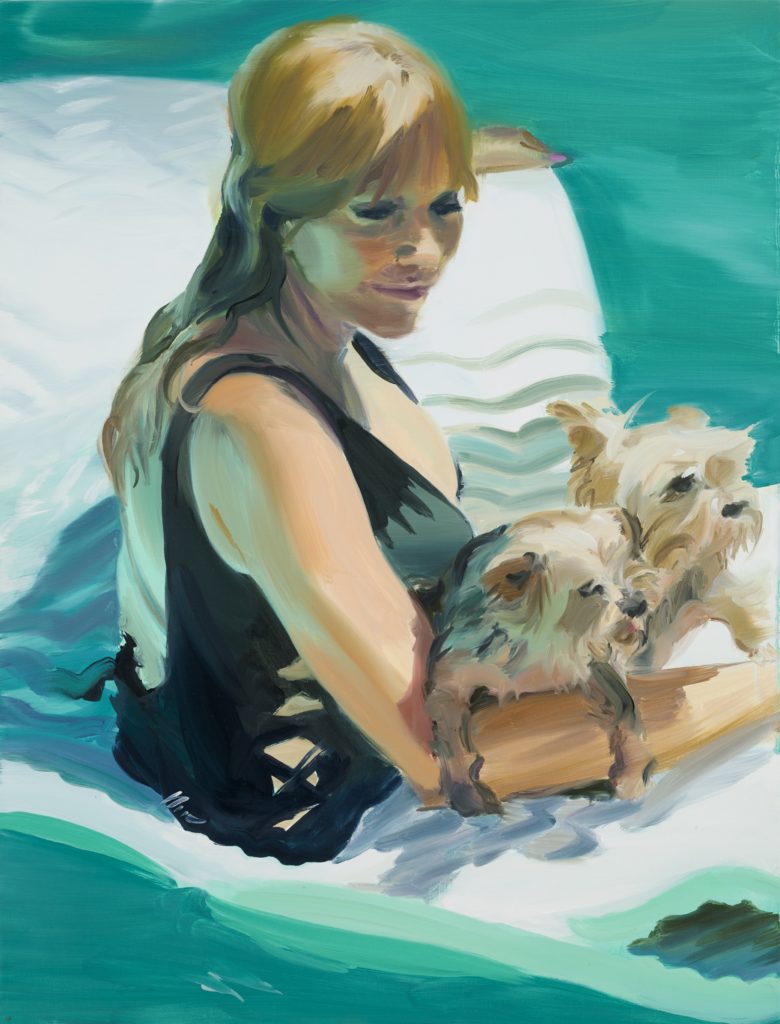 Painting by Caroline Walker