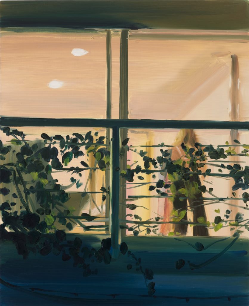 Painting by Caroline Walker