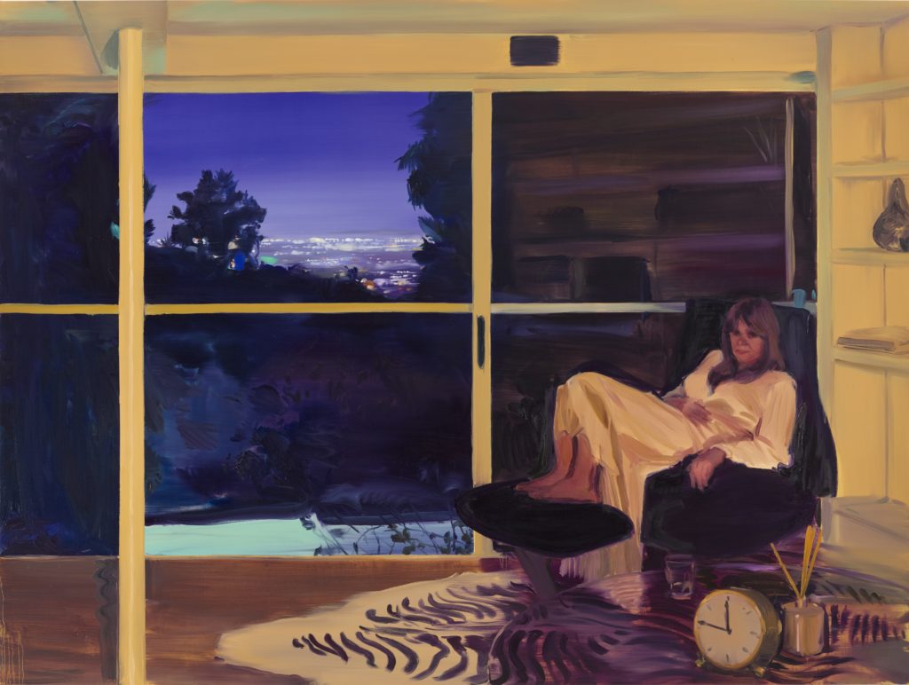 Painting by Caroline Walker