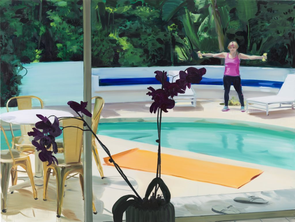 Painting by Caroline Walker