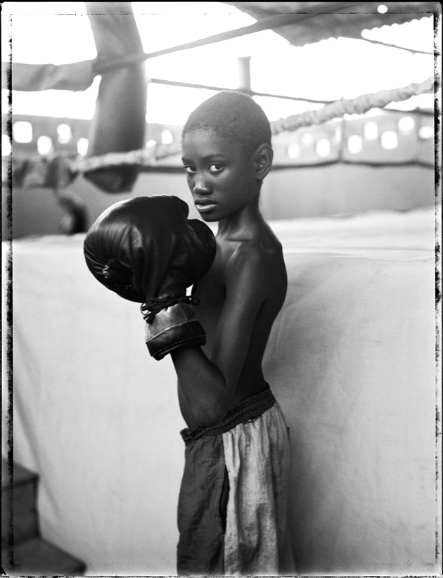 Patrick Demarchelier Boxing Gym, Cuba, 1998
