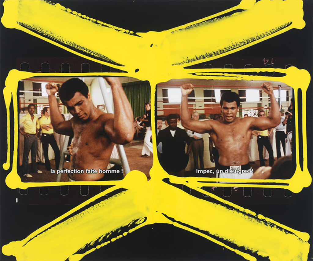 William Klein Contacts Peints Ali se vante