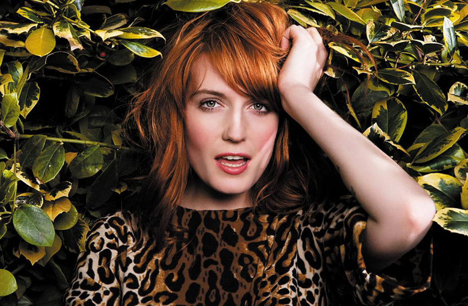 Florence and the machine leopard print in jungle