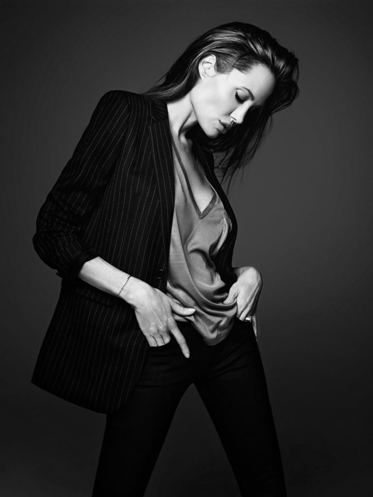 Angelina Jolie for Elle Magazine