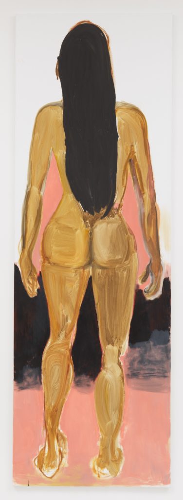 Painting by Marlene Dumas
