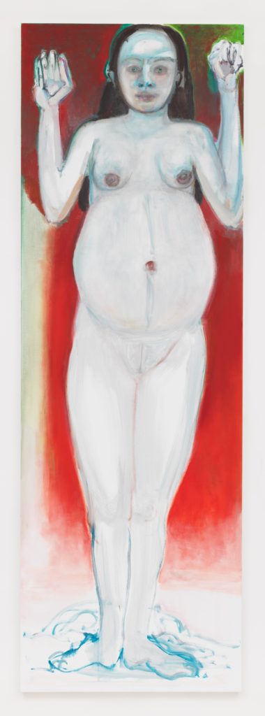 Painting by Marlene Dumas