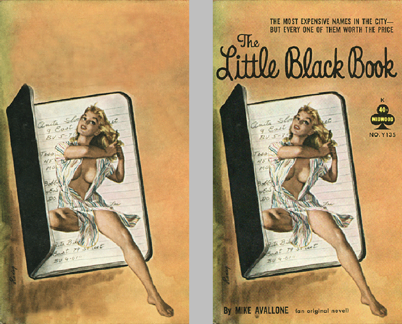 The Little Black Book cover by Paul Rader