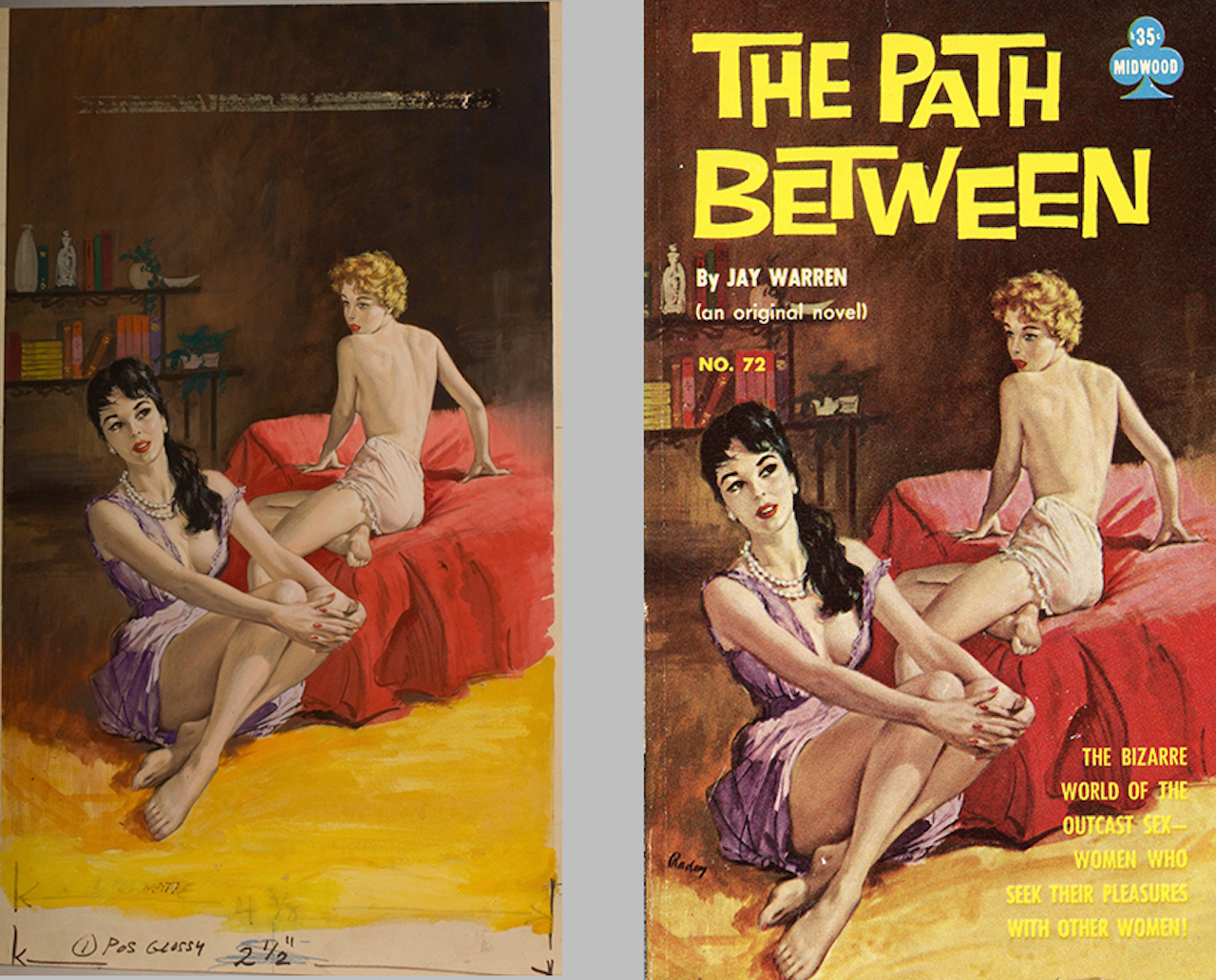 The Path Between book cover by Paul Rader