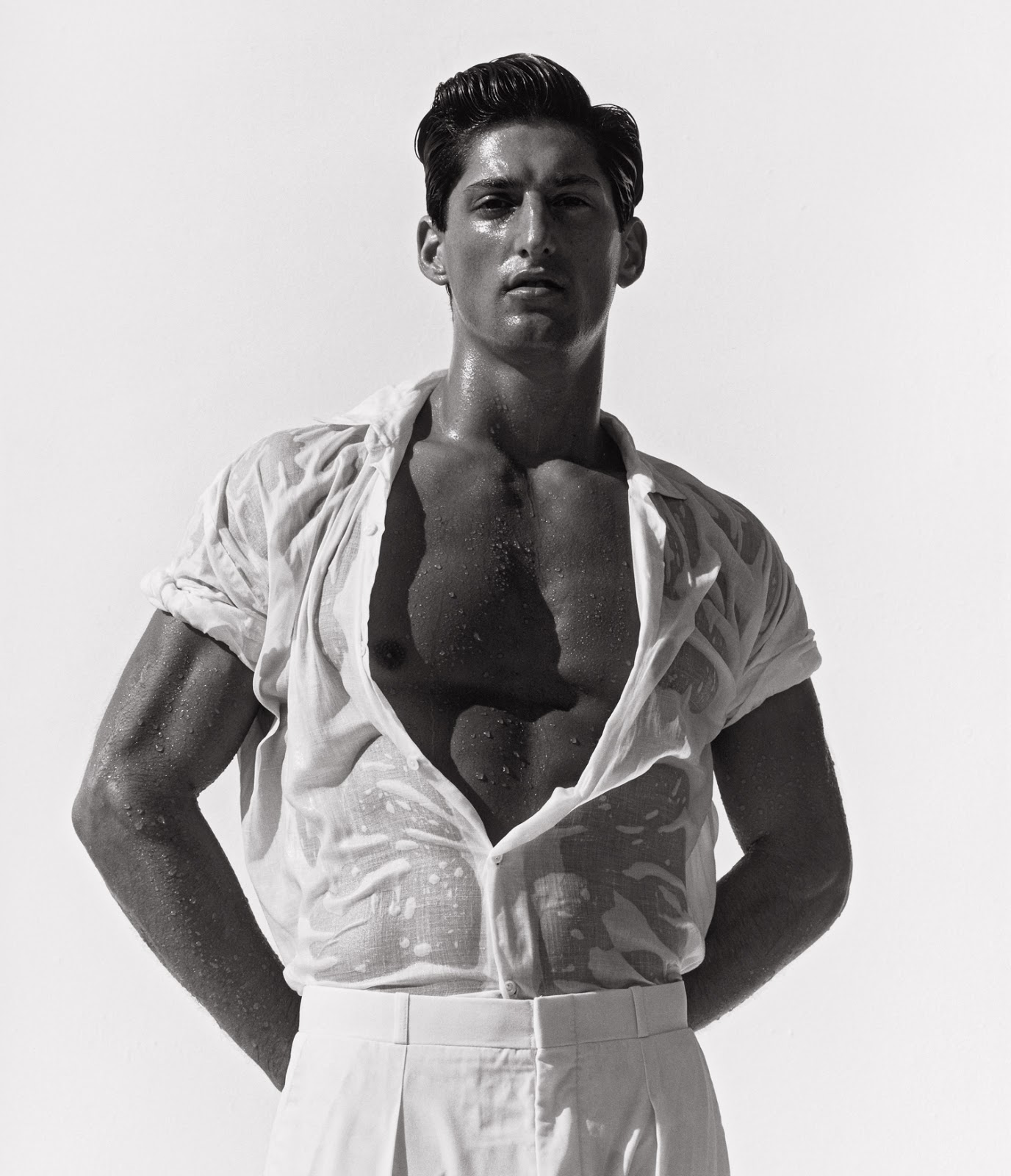 Tony in White, by Herb Ritts