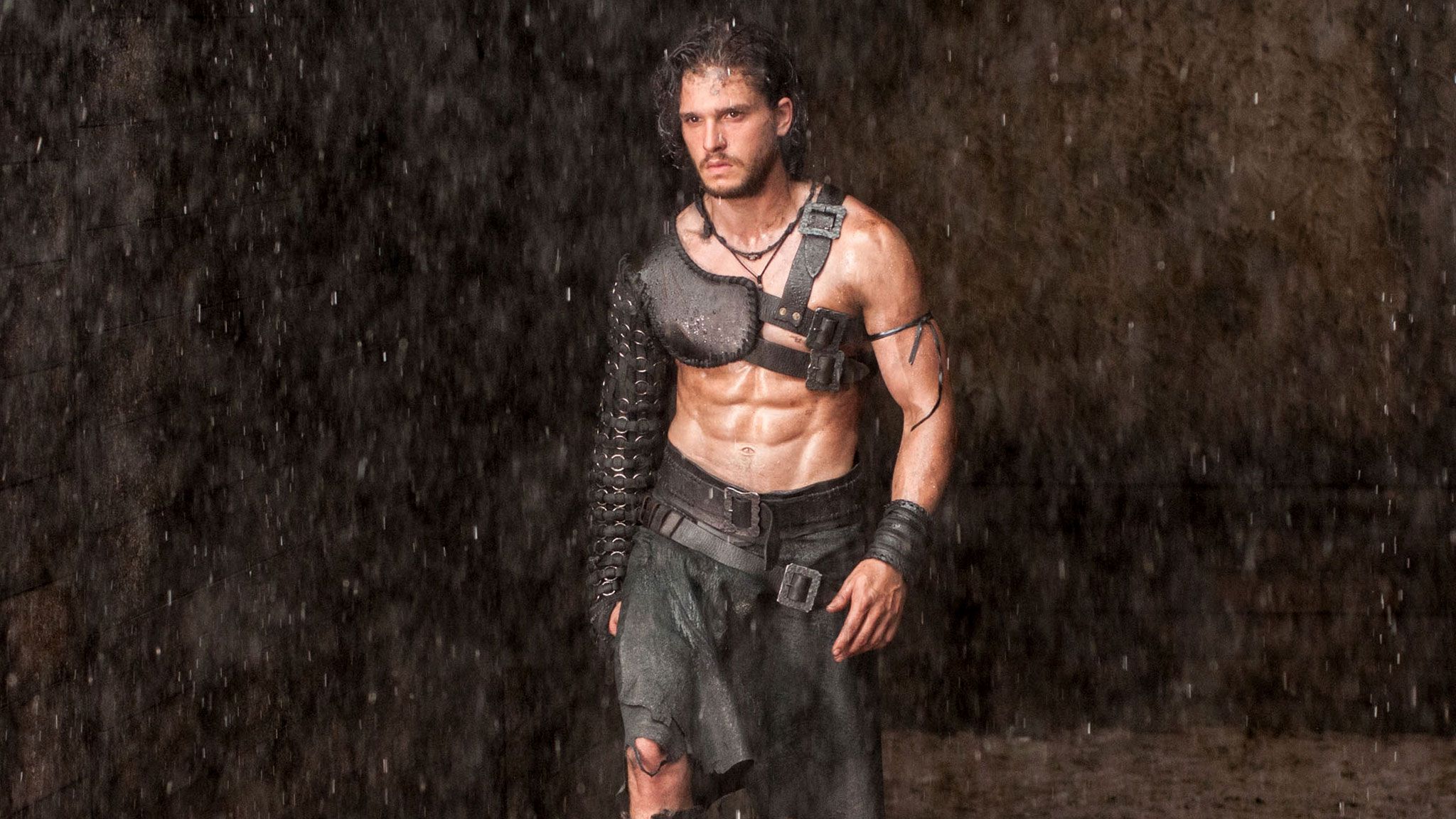 Kit Harington sexy warrior