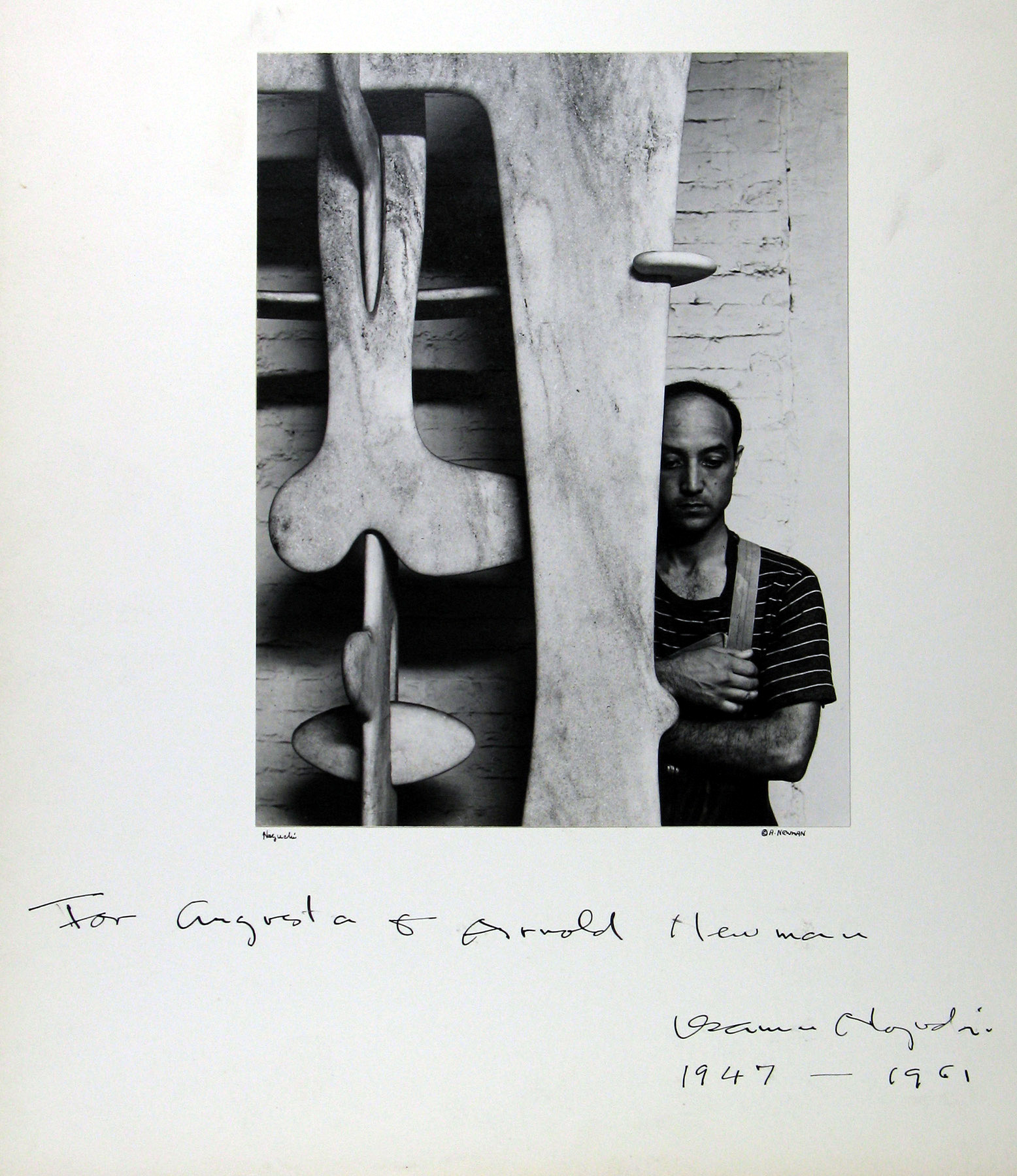 Arnold Newman, Isamu Noguchi