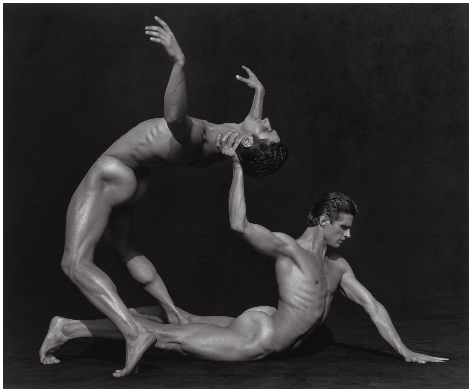 Pete and Yuri by Herb Ritts male nude dancers