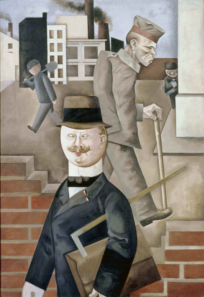 Painting by George Grosz