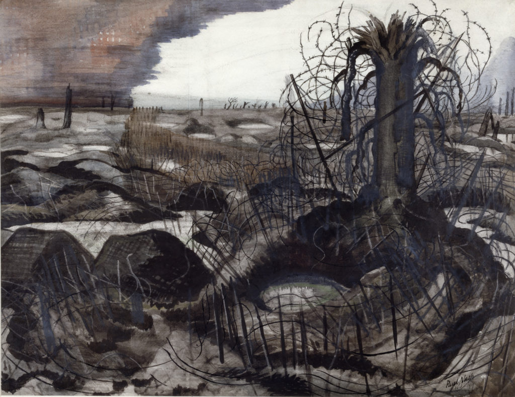 Drawing by Paul Nash