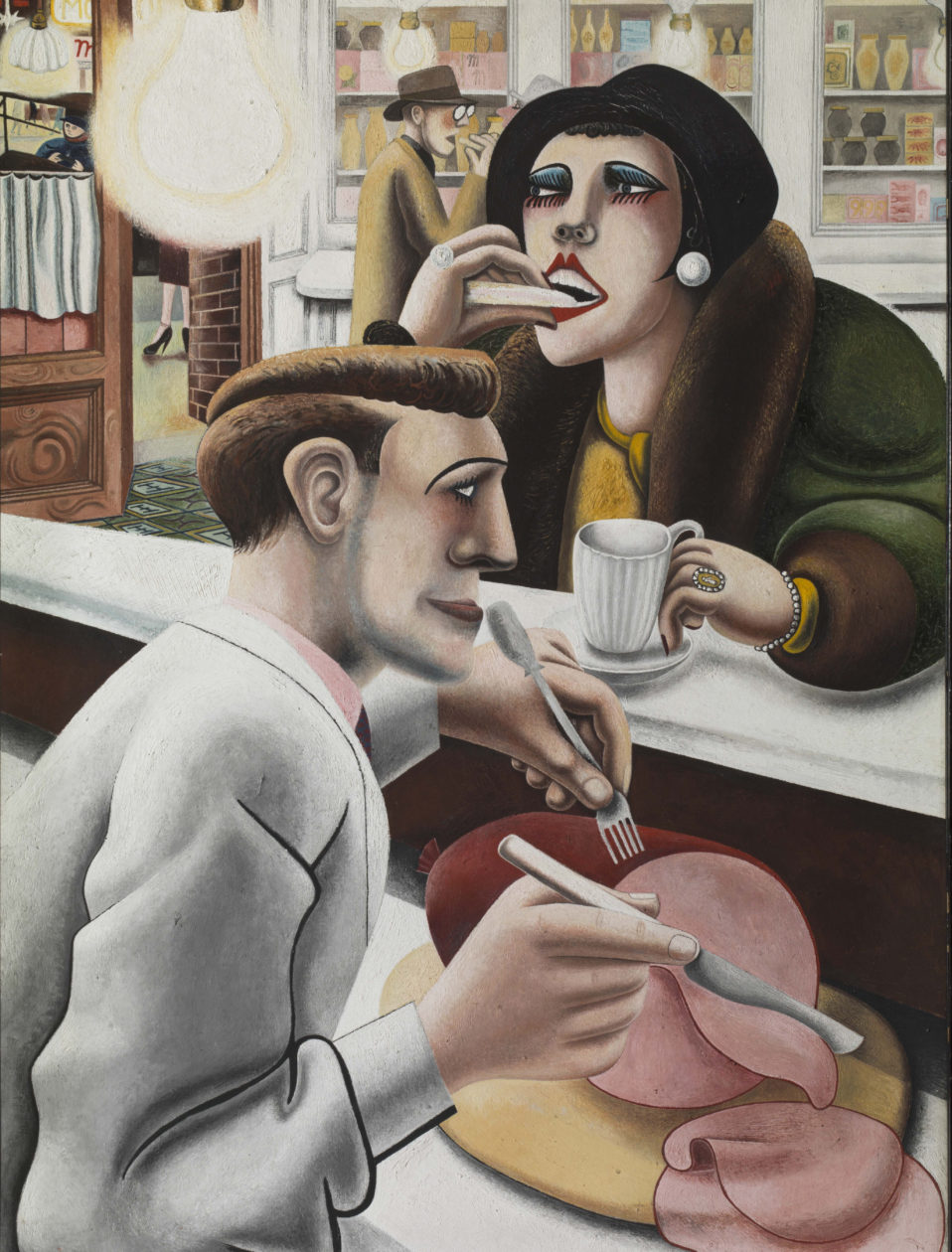 Painting by Edward Burra