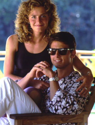 Tom Cruise and Elisabeth Shue in Cocktail