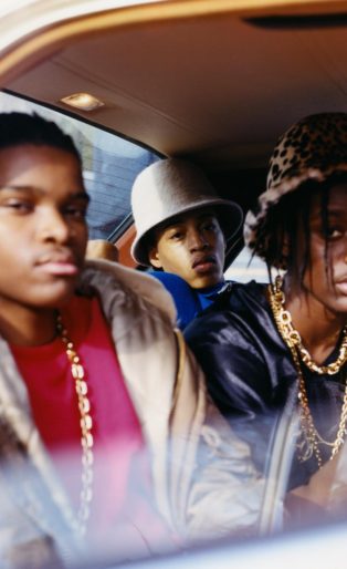 Tyler Mitchell-Urban Youth in back seat of a cab