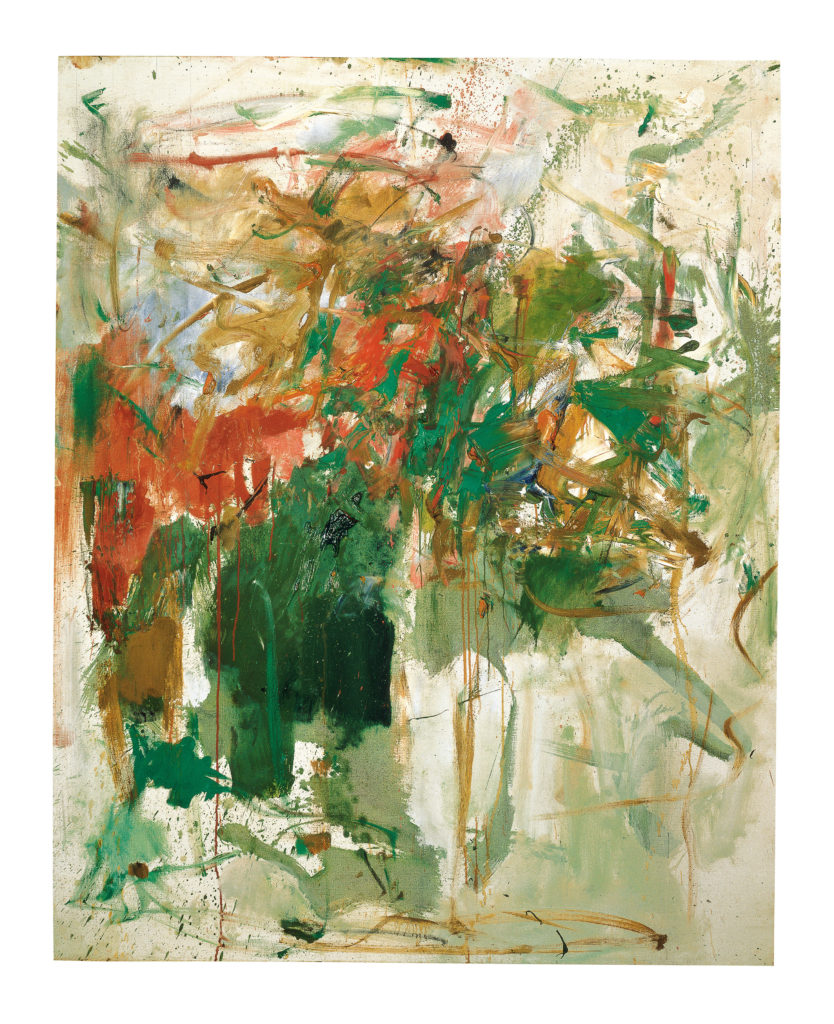 Painting by Joan Mitchell