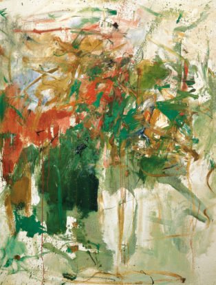 Painting by Joan Mitchell