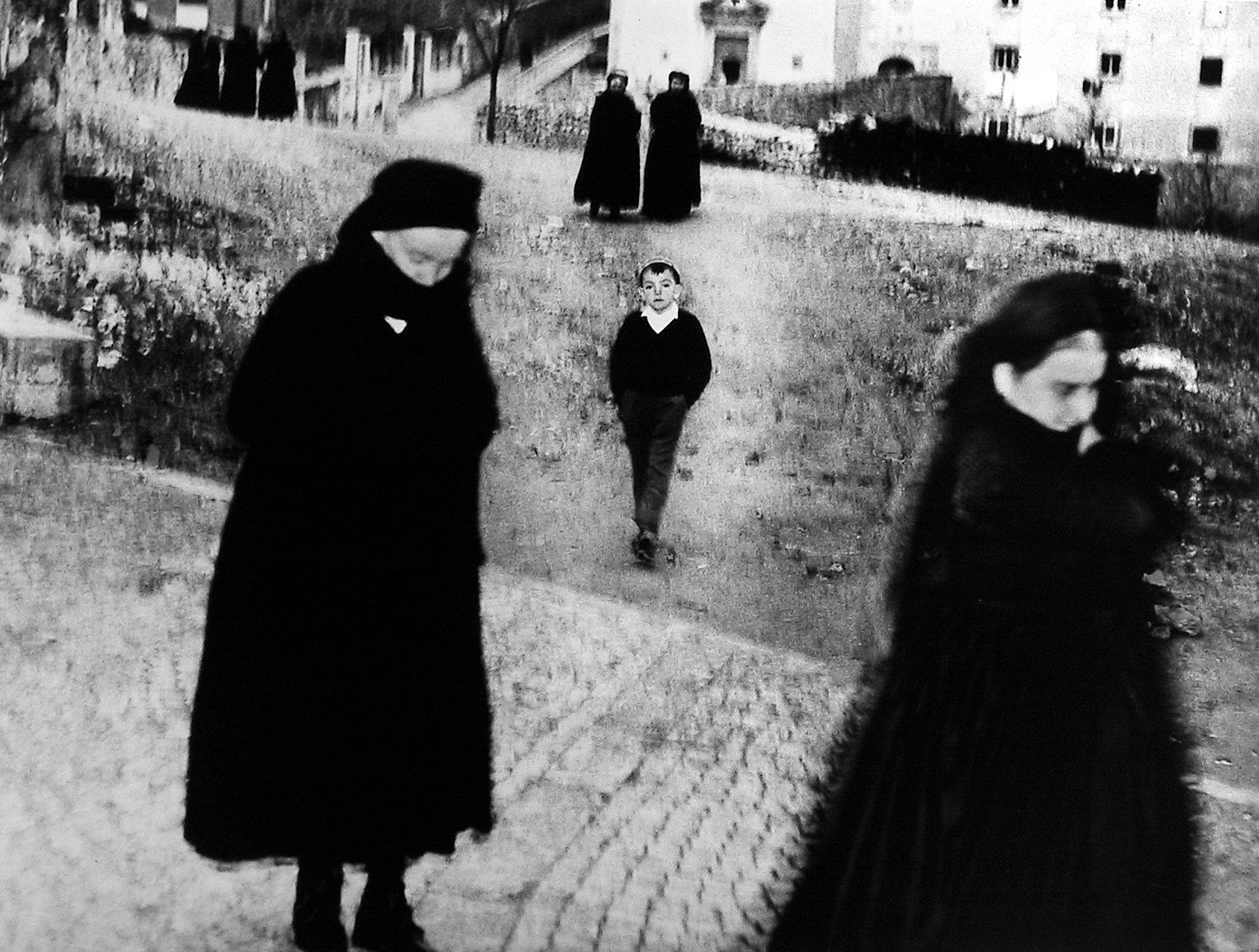 Mario Giacomelli. "Scanno" (Boy). 1957.