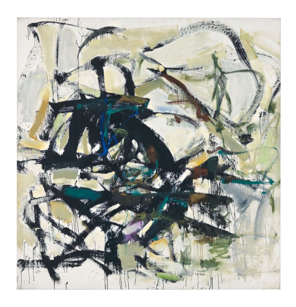 Painting by Joan Mitchell