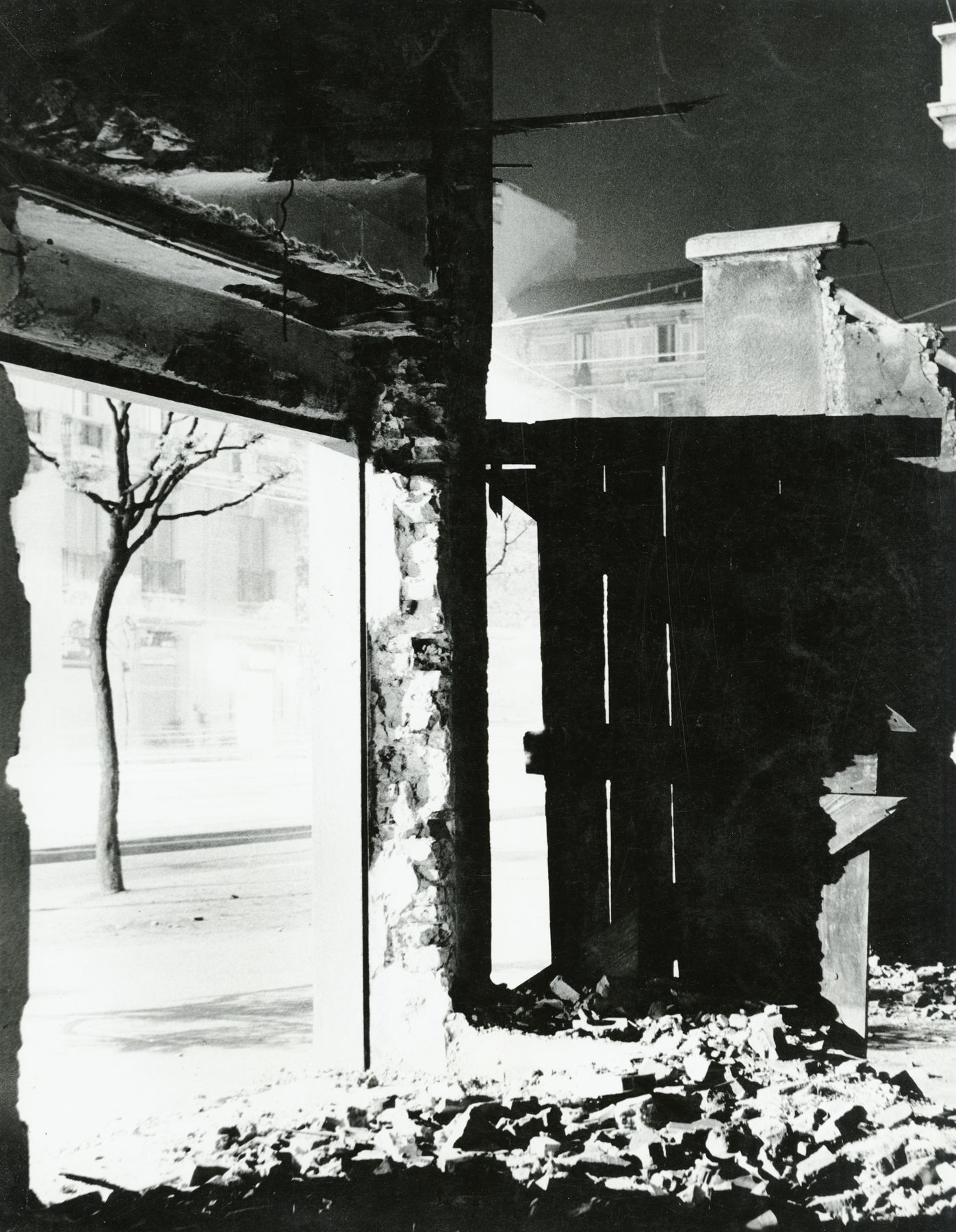Sante Vittorio Malli. "Notturno No. 1" (Night No. 1). 1957
