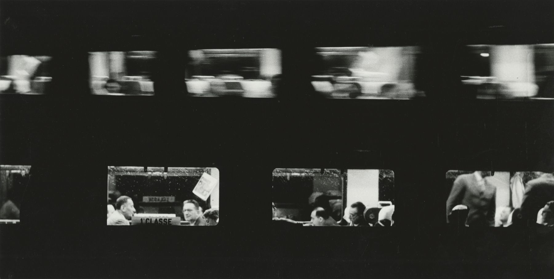 Sante Vittorio Malli. "Treni" (Trains). 1957