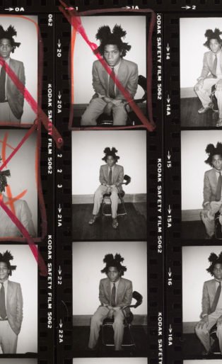 Jean-Michel Basquiat by Andy Warhol