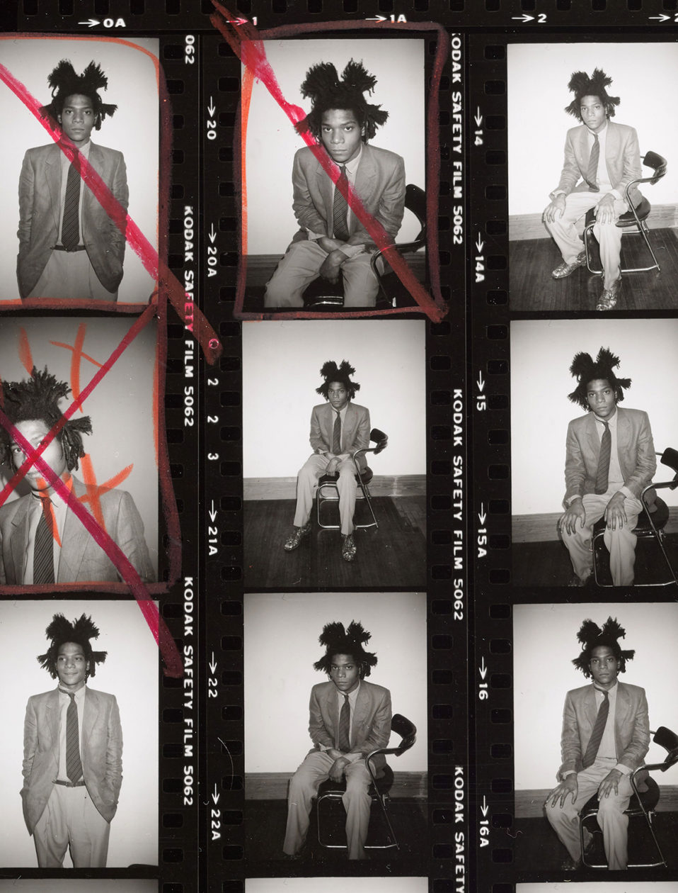 Jean-Michel Basquiat by Andy Warhol