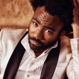 Sexy Actor Danny Glover in a White Tux with Black Lapel