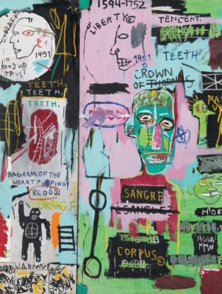 Painting by Jean-Michel Basquiat
