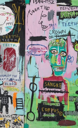 Painting by Jean-Michel Basquiat