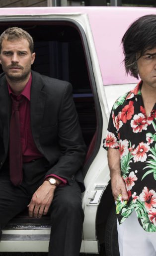 Jamie Dornan and Peter Dinklage in My Dinner With Herve