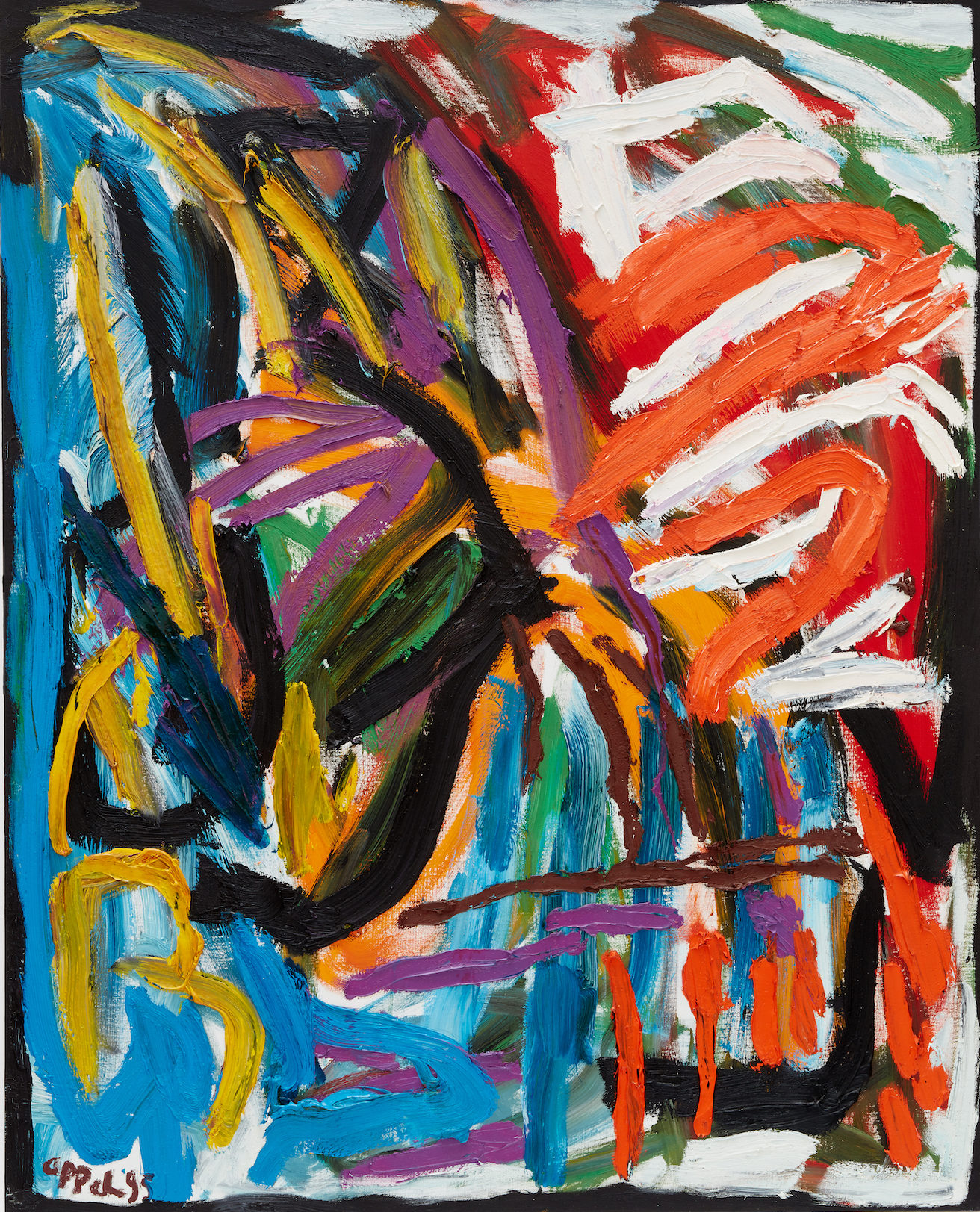 Karel Appel painting