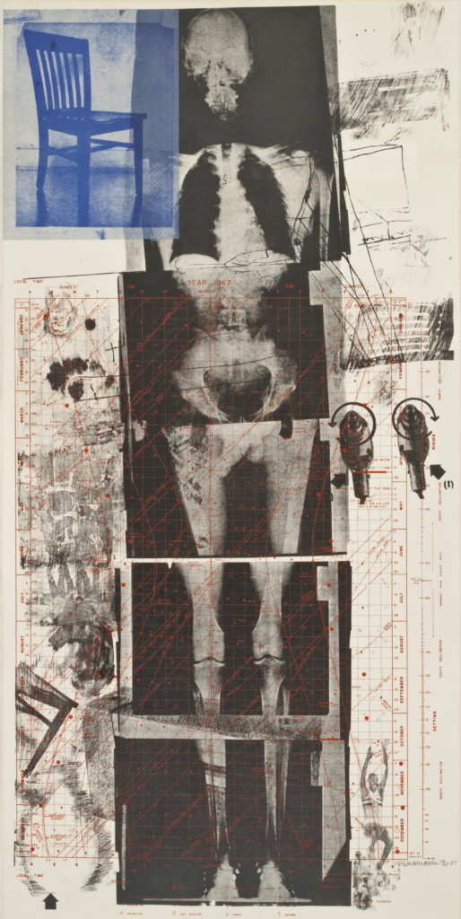 Print by Robert Rauschenberg 