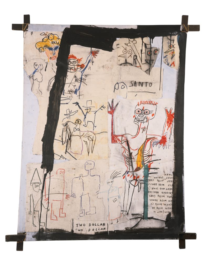 Painting by Jean-Michel Basquiat