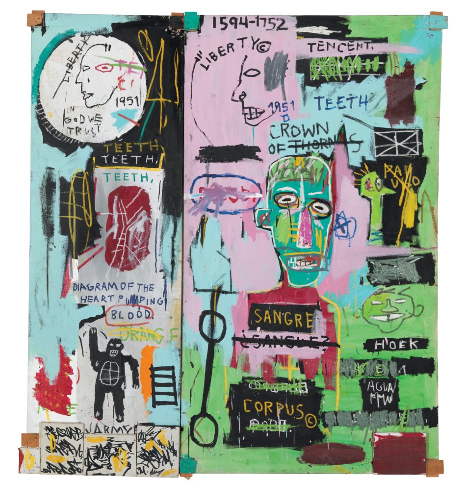 Painting by Jean-Michel Basquiat