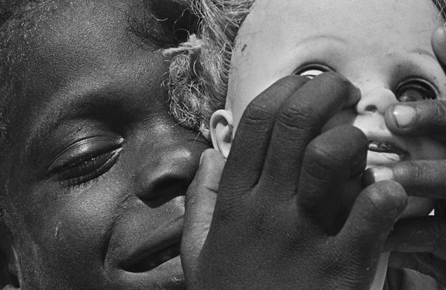 Dolls head by eugene richards, photograph
