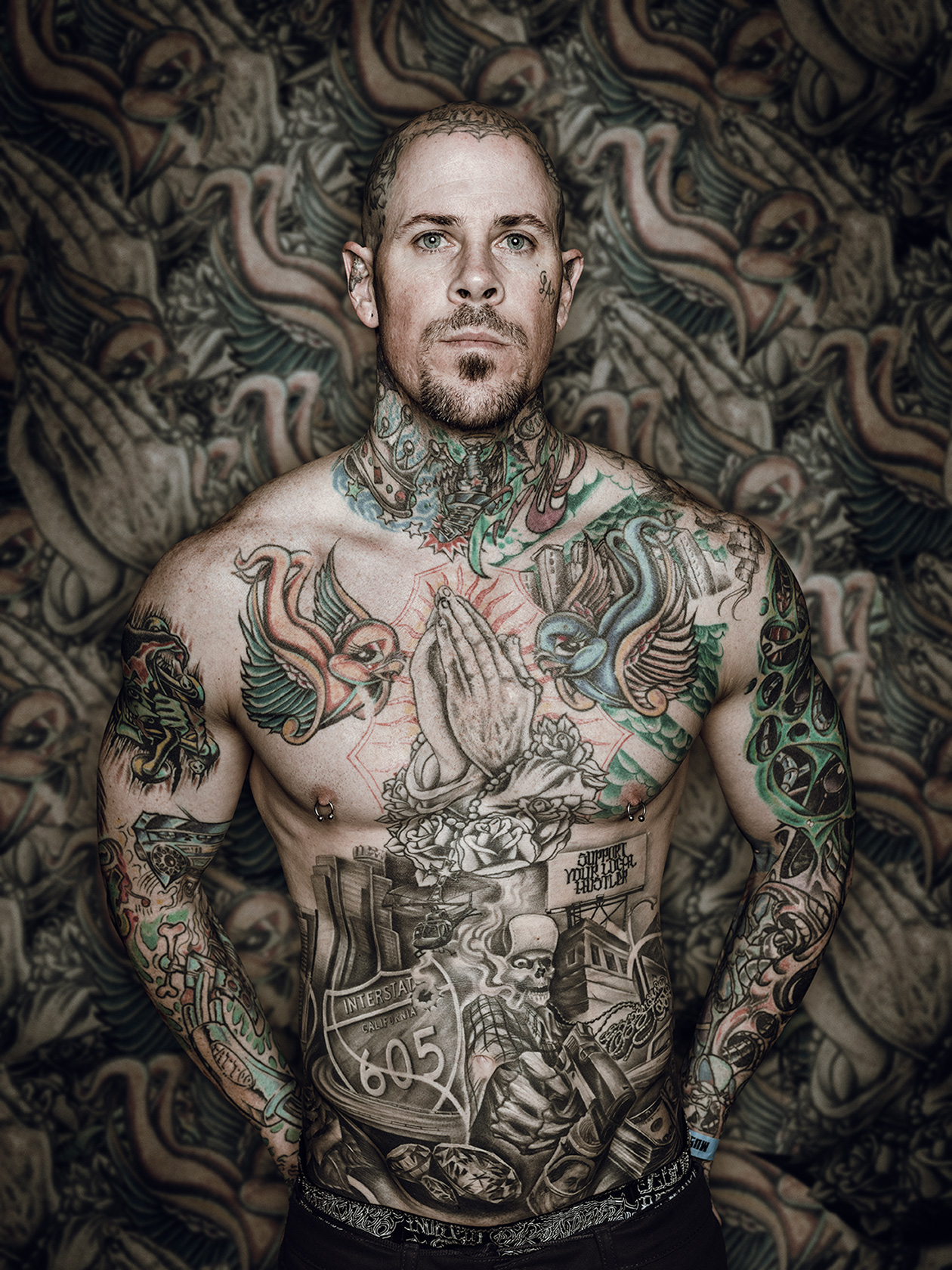 Cade Martin tattoo man
