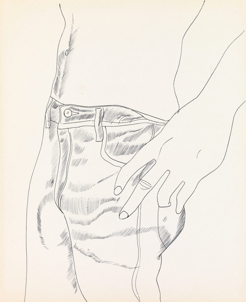 Drawing by Andy Warhol