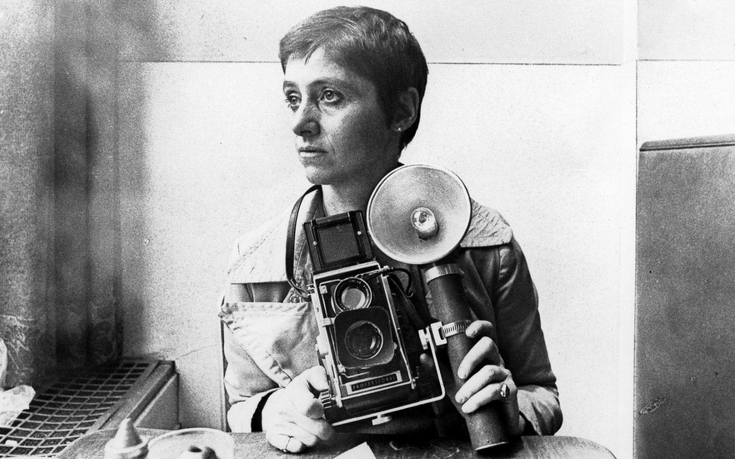 Diane Arbus self-portrait 