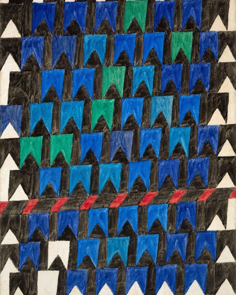 Painting by Alfredo Volpi