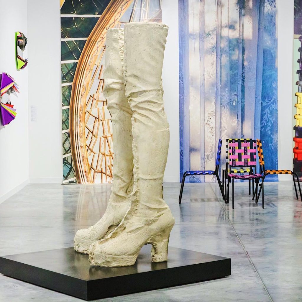 Art by Jim Lambie, Sarah Lucas, Martine Syms