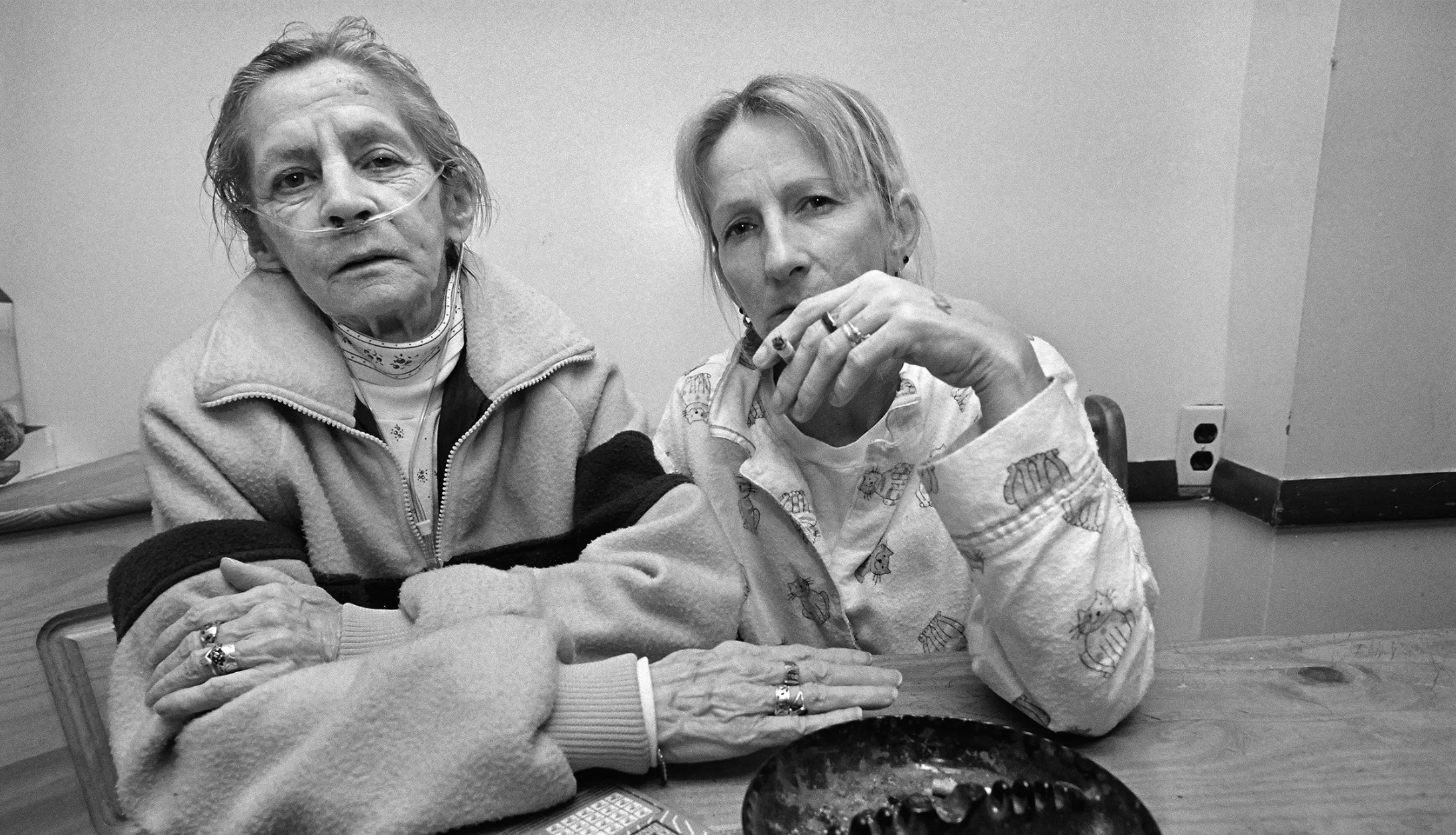 Two women in Troy, NY