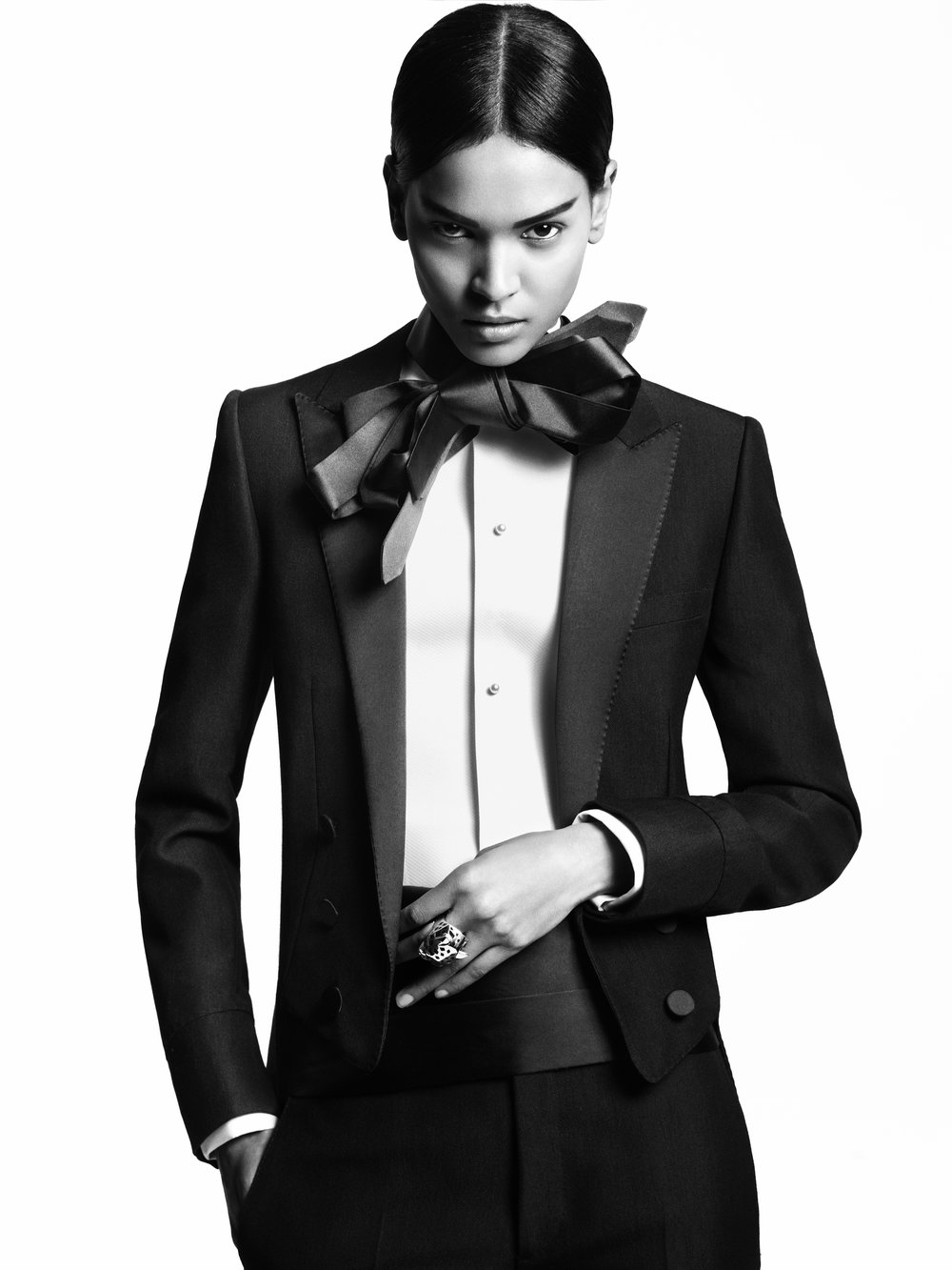 Fashion women tuxedo