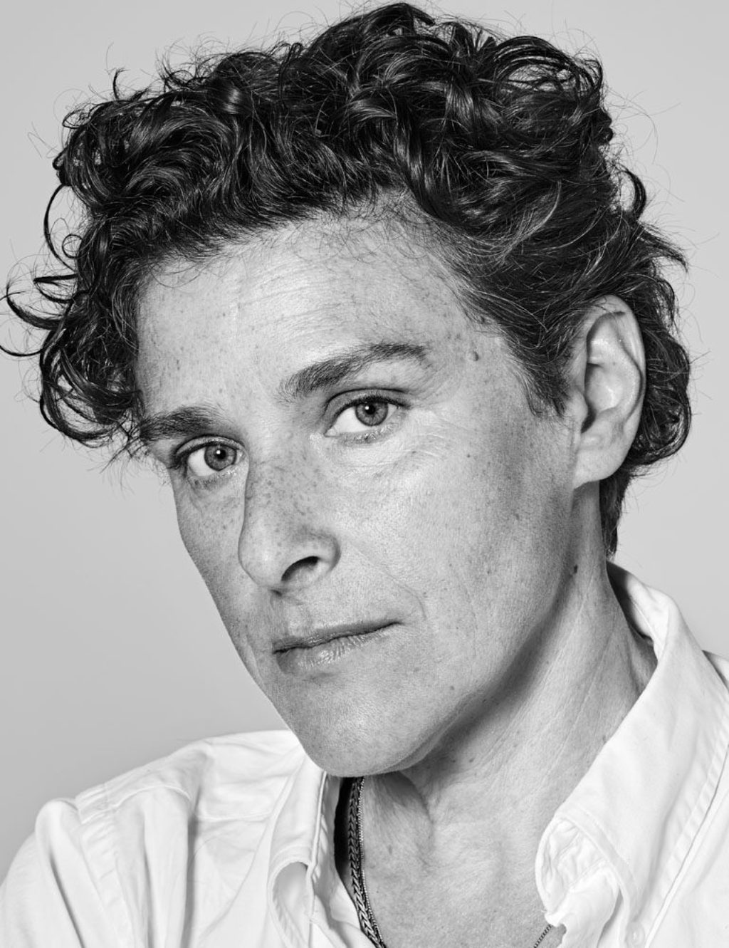 Zoe Leonard black and white portrait