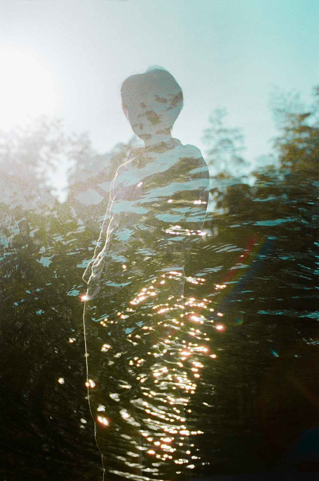 double exposure of li hui