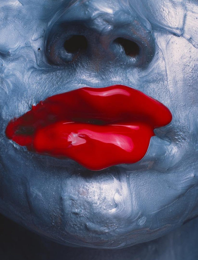 tyler shield's photo of painted face